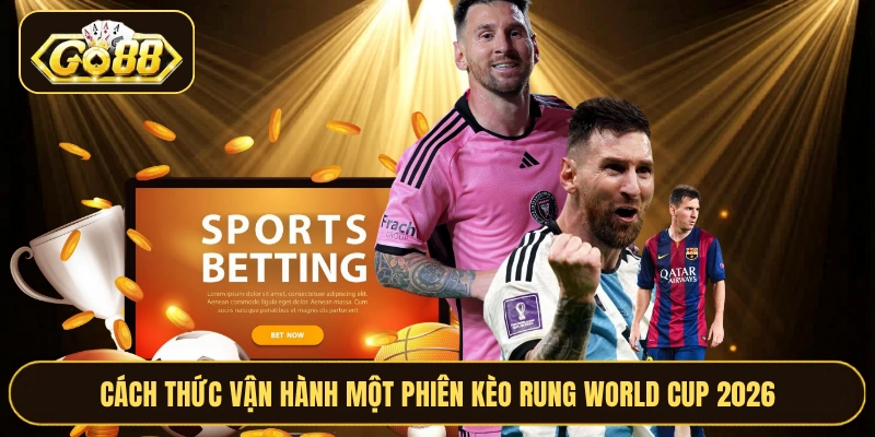Cách thức vận hành một phiên kèo rung World Cup 2026